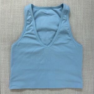 Athleta Ribbed Bra Top